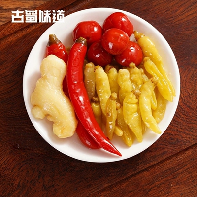 古蜀味道辣三宝正宗四川泡菜
