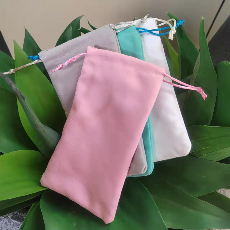 适用于三星Galaxy Z Fold 7/6/Fold5手机袋双层布袋fold4绒布套w26/w25可插卡可束口绒面fold3手机包