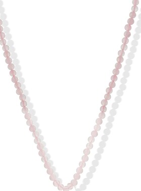 出口余正品crystal haze CH挪威小熊粉晶蛋白石海蓝绿东陵项链