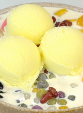 KLSD商用大桶装可挖球冰淇淋芒果草莓蜜瓜香草抹茶巧克力硬冰激凌