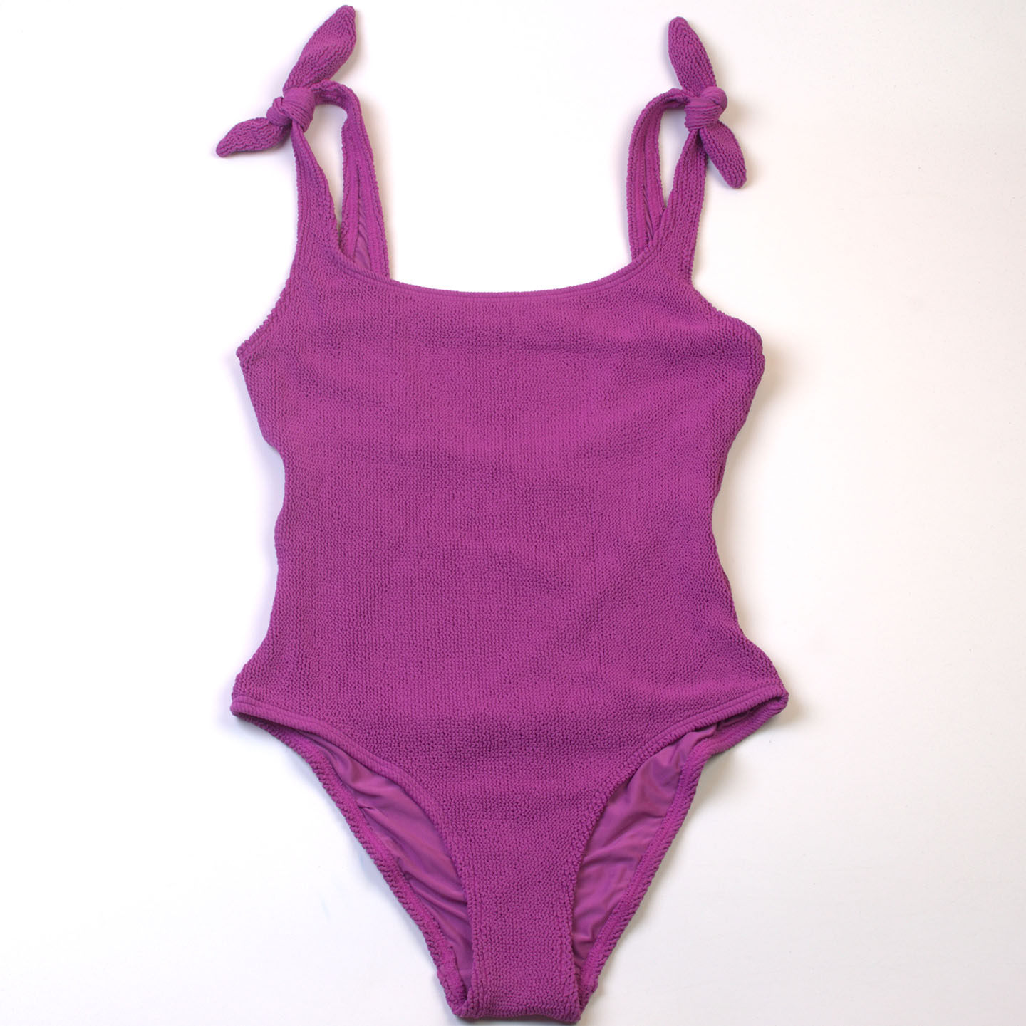 外贸原单品牌度假海边纯色连体泳衣时尚温泉度假泳装女款