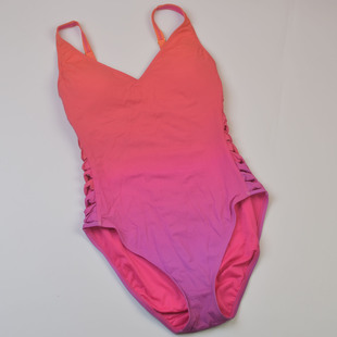 泳装 纯色连体泳衣塑身显瘦度假大码 女 聚拢时尚 设计师品牌BLEU新款