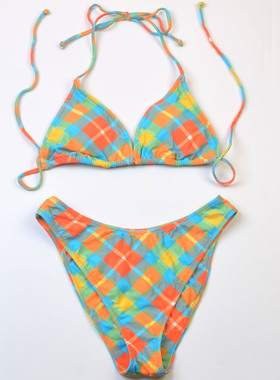 澳洲品牌it's**聚拢时尚性感半包臀度假比基尼分体泳衣女bikini