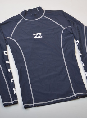 澳洲品牌BIL*Hur*男士长袖防晒衣冲浪T恤滑浪衣速干运动UPF50+