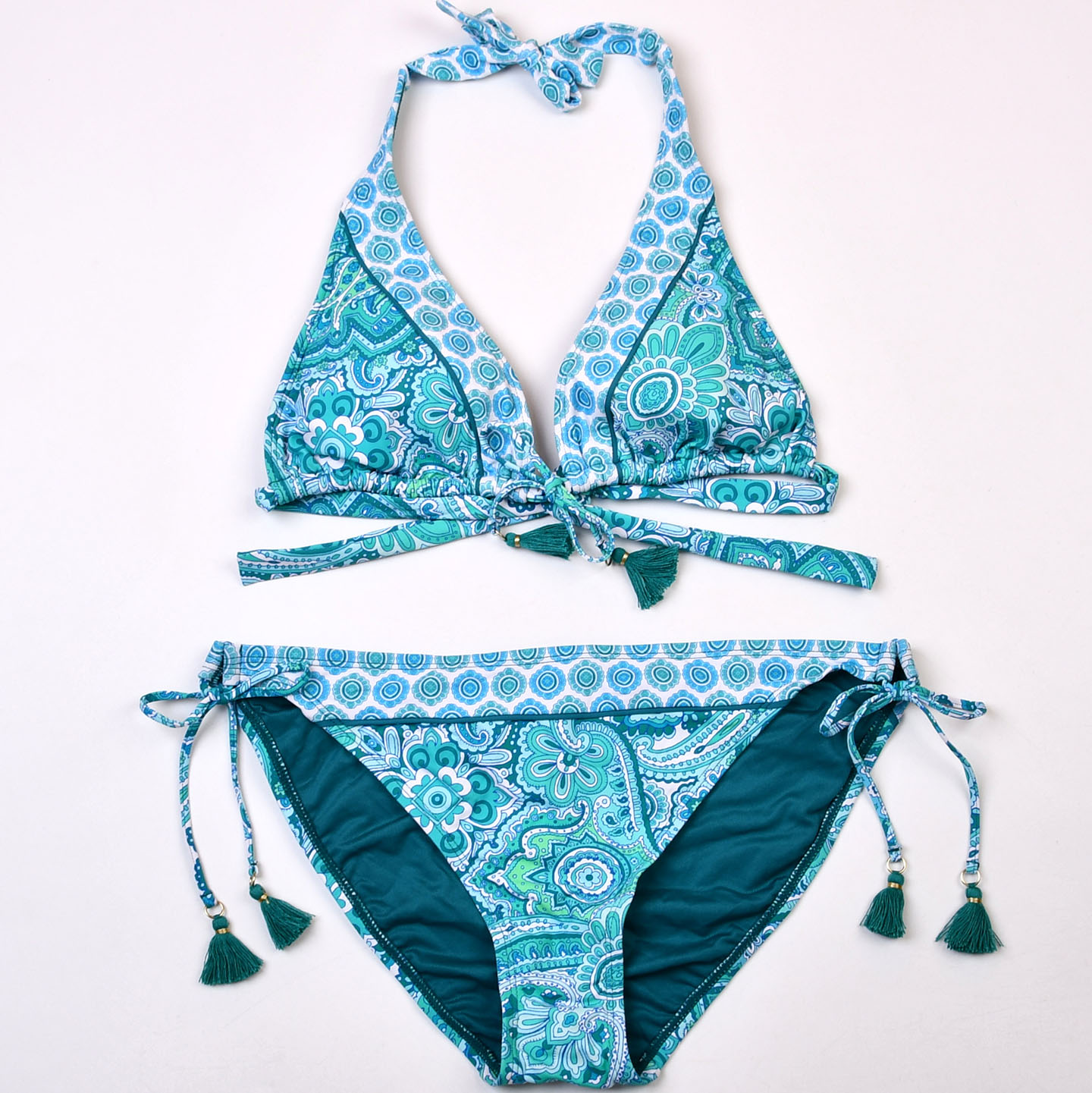 设计师品牌BLEU夏日多款印花比基尼性感显瘦bikini时尚沙滩泳装