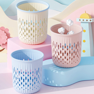 垃圾桶家用高颜值ins风客厅厨房卧室卫生间纸篓简约轻奢 2025新款