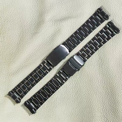 适配卡西欧手表黑色钢带EFR531 102 552 547实心不锈钢表带手表链