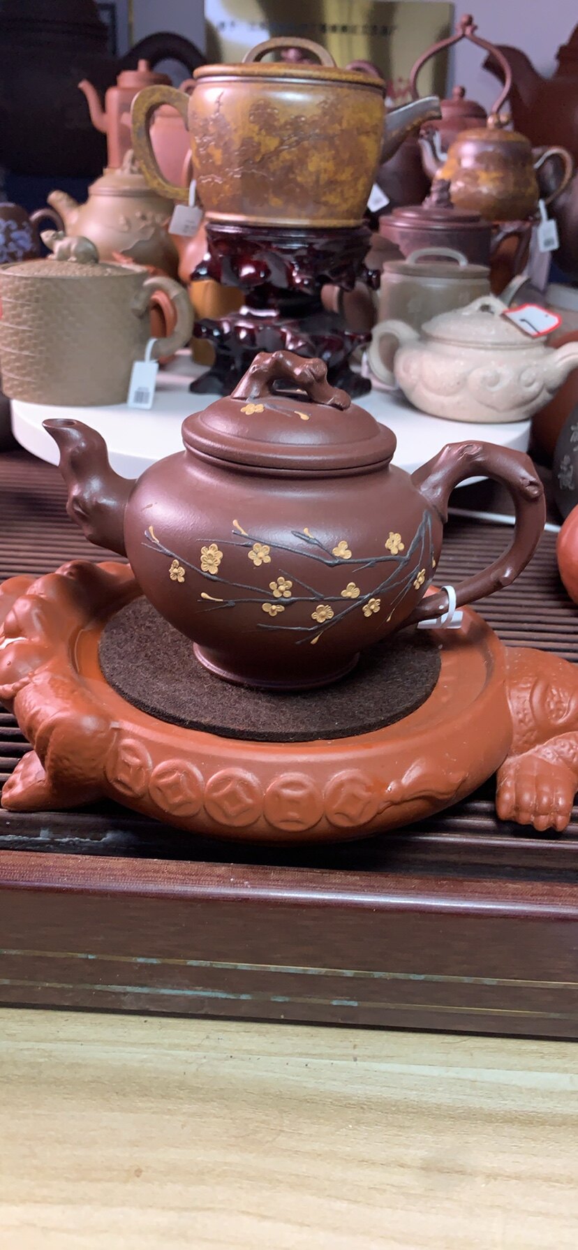 老紫泥腊梅报春350cc