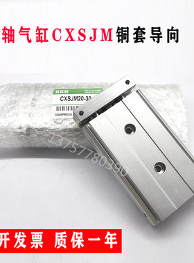 双轴气缸CXSJM/CXSJL6/10/16-10/20/30/40/50/75/100/P/W/S