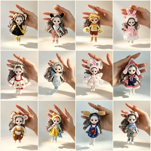 10cm娃衣8分/12分6寸ob11十二生肖系列通用bjd娃娃衣套装现货