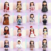 送鞋 娃衣着替公仔衣服24cm西班牙女孩摆件玩偶礼 土豆娃娃mia换装