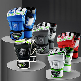 BN半指拳套男mma散打自由搏击专业分指UFC训练手套成人打拳打沙袋