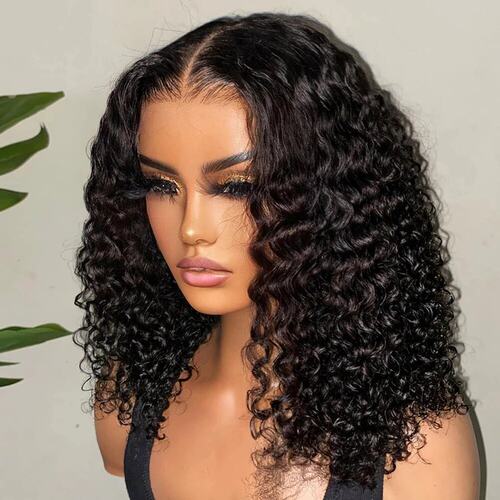 Wear And Go 13x4 Water Wave Bob Lace Wig For Women