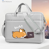 笔记本电脑包全包气囊单肩男女士手提包适用小米惠普神舟苹果华为宏基16联想拯救者15.6寸戴尔y7000华硕14