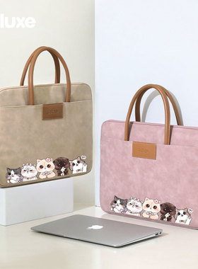 26新款高端手提电脑包商务公文包手提款包防水耐磨笔记本PU电脑包适用联想苹果华为戴尔惠普华硕宏基小米神舟