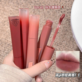 彩妆Gege bear丝绒高定唇釉 雾面哑光学生党平价日常裸色显白口红