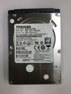 TOSHIBA/东芝 MQ01ACF050 500GB 724967-001HP超薄笔记本机械硬盘