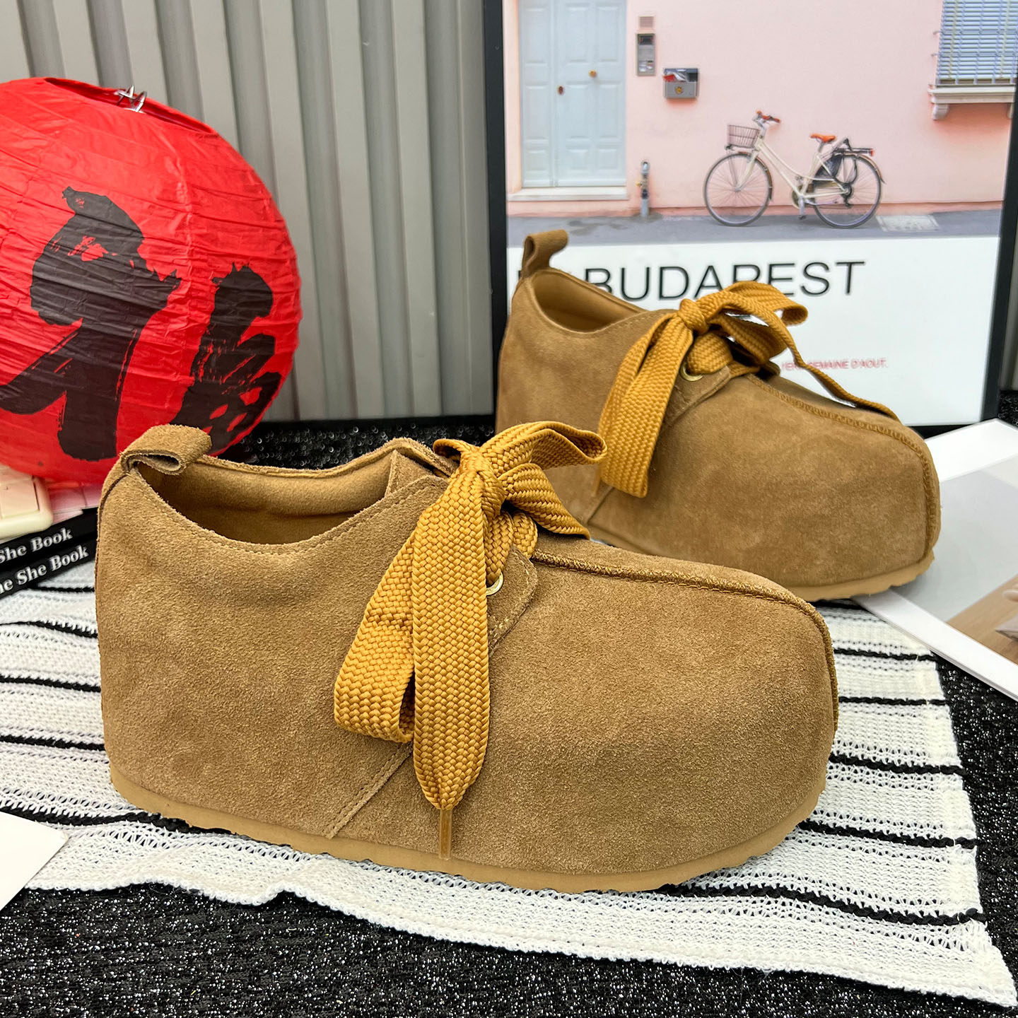 真皮小个子厚底增高勃肯鞋女2026春季新款百搭休闲显脚小轻便单鞋,女鞋,勃肯鞋/软木鞋,淘宝优惠券,粉丝福利购,淘宝优惠卷