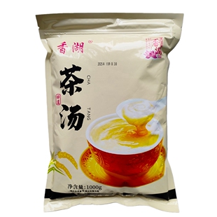 东平湖特产香湖茶汤正品精选黑芝麻小米速食熬煮早餐代餐粥2斤装