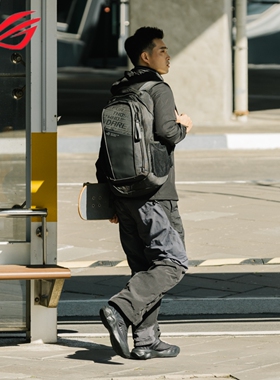 ROG玩家国度BP2800双肩背包男女书包防水防摔防震旅行商务电脑包