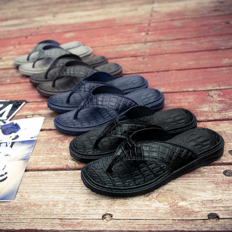 潮流个性人字拖2025夏季新款平底夹脚拖鞋舒适透气百搭男士一字拖,流行男鞋,人字拖,淘宝优惠券,粉丝福利购,淘宝优惠卷