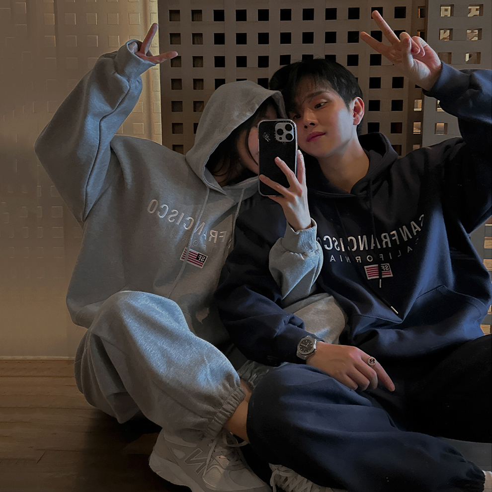 MRCYC秋季休闲运动套装男女情侣