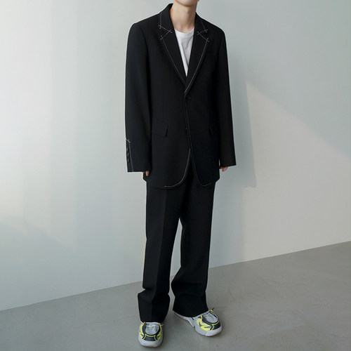 MRCYC春季韩版潮流宽松西服外套