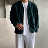 春季 MRCYC小众设计感开衫 夹克卫衣男士 韩系宽松潮流百搭休闲外套