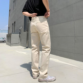 简约纯色百搭长裤 MRCYC男士 子 韩系潮流宽松工装 裤 夏季 休闲直筒裤