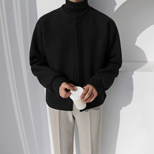 MRCYC开衫 加绒外套潮流百搭上衣 卫衣男无帽韩系休闲宽松春秋季