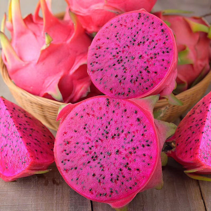 广西金都一号红心火龙果新鲜水果包邮5斤当季大果红肉火龙果整箱