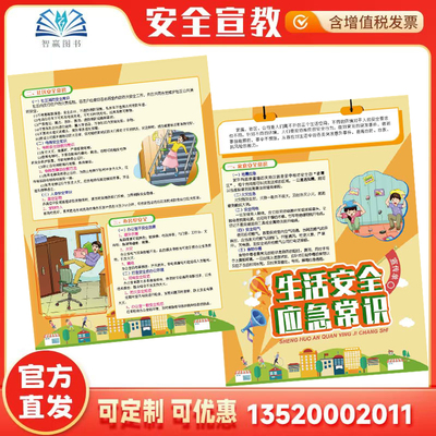 发票生活安全应急常识宣传单