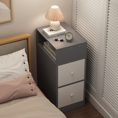 超窄床头柜家用卧室夹缝置物架