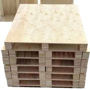 免熏蒸胶合板出口托盘叉车木托盘仓储物流卡板防潮底座厂家直销