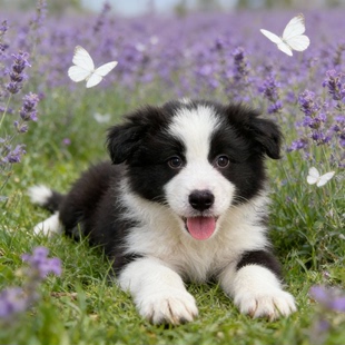 边牧幼犬活体大骨架高智商温顺便宜可爱型活泼家养家庭犬聪明粘人