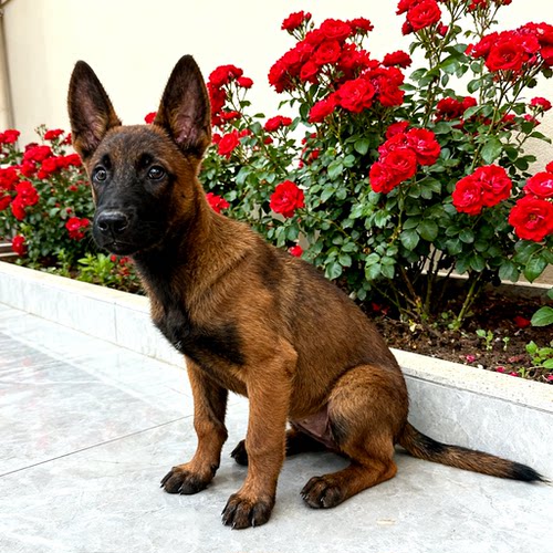 猛犬看家狗黄警犬爆红短毛活体