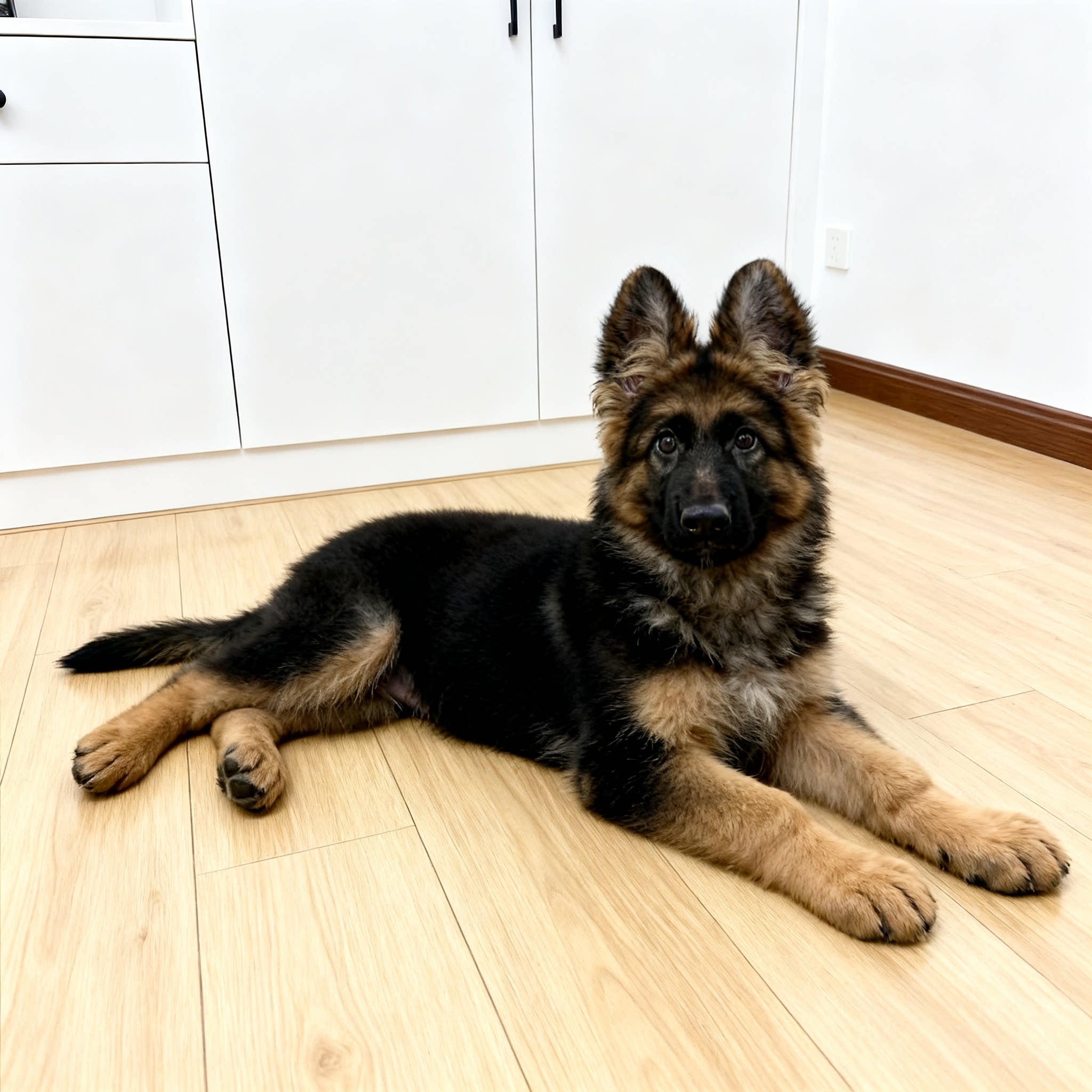 德牧幼犬警犬宠物狗幼宠狼狗看家狗便宜高智商狗犬聪明护卫犬幼崽