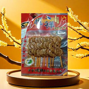 龙祥80g经典爆辣素肠羊肉串怀旧网红休闲零食龙祥辣串