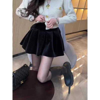 超好看秋冬裙气质短裙