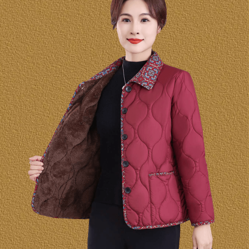 无注册商标加绒棉衣加厚保暖