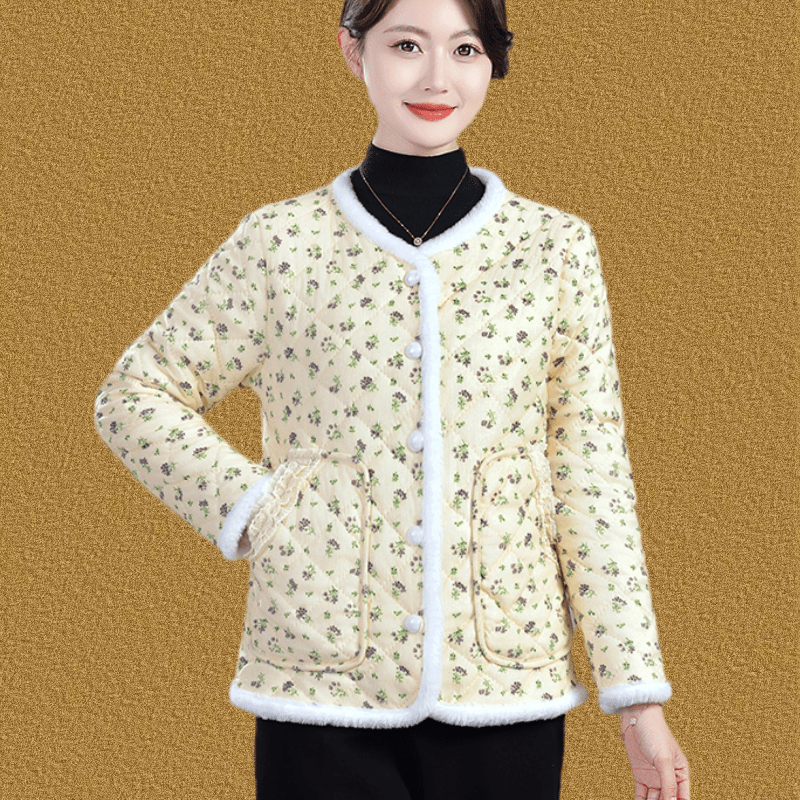 网红爆款碎花小棉袄家居服外套加绒加厚棉衣时尚洋气妈妈保暖棉服,女装/女士精品,棉衣/棉服,淘宝优惠券,粉丝福利购,淘宝优惠卷