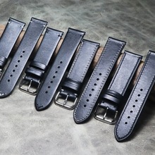 柔软手工薄款18mm19mm20mm21mm22mm真皮小牛皮表带快拆表带