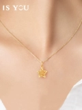 Вы подвеска Golden Star 24K Pure Gold подлинное