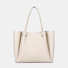 ZA女包大容量软皮包包2023新款百搭质感单肩包上课时尚通勤托特包