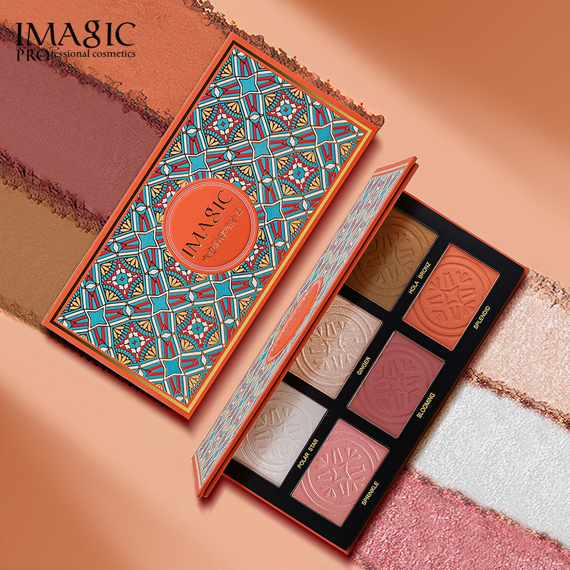 IMAGIC高光修容盘综合盘哑光高光提亮面部腮红阴影鼻影新手盘