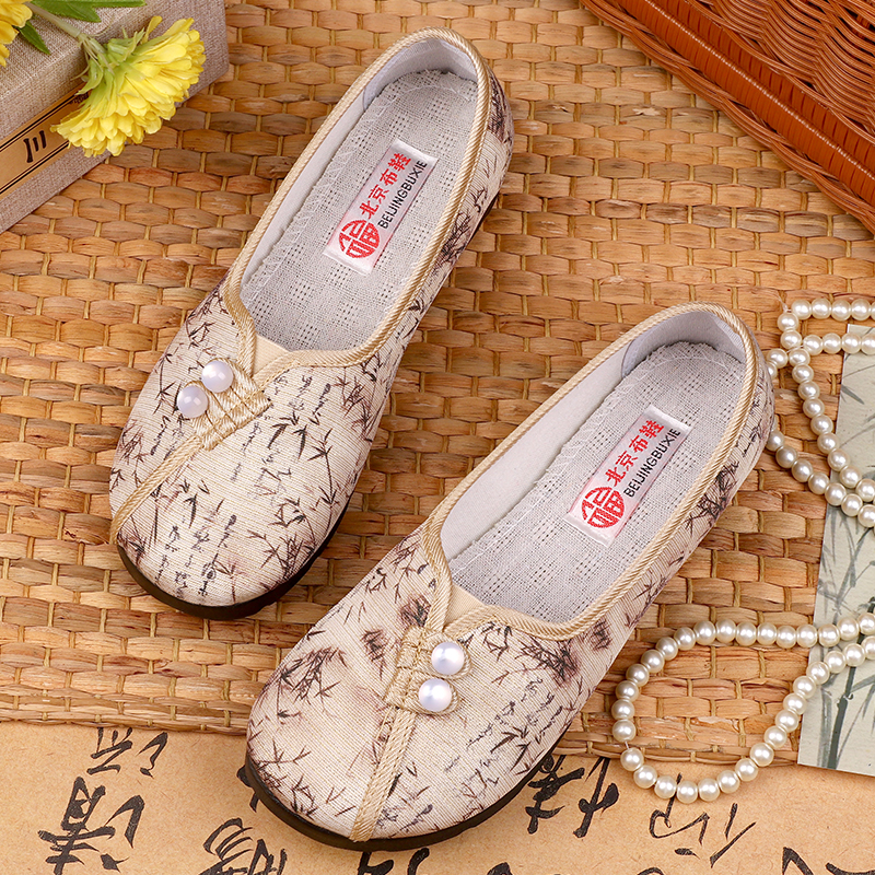 中式复古国风绣花鞋