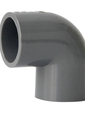 UPVC灰色给水弯头 耐酸碱灰色弯头75MM90MM110MM125MM140MM200MM