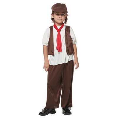 男孩维多利民族衣服cosplay儿童角色扮演万圣节服饰舞台演出服装
