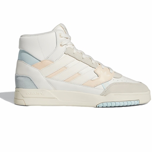 SE女子中帮牛皮休闲鞋 酷动城正品 Step Drop HR1417 Adidas三叶草