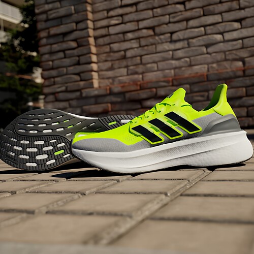 酷动城正品 Adidas Ultraboost 5男子网面透气缓震跑步鞋ID8819